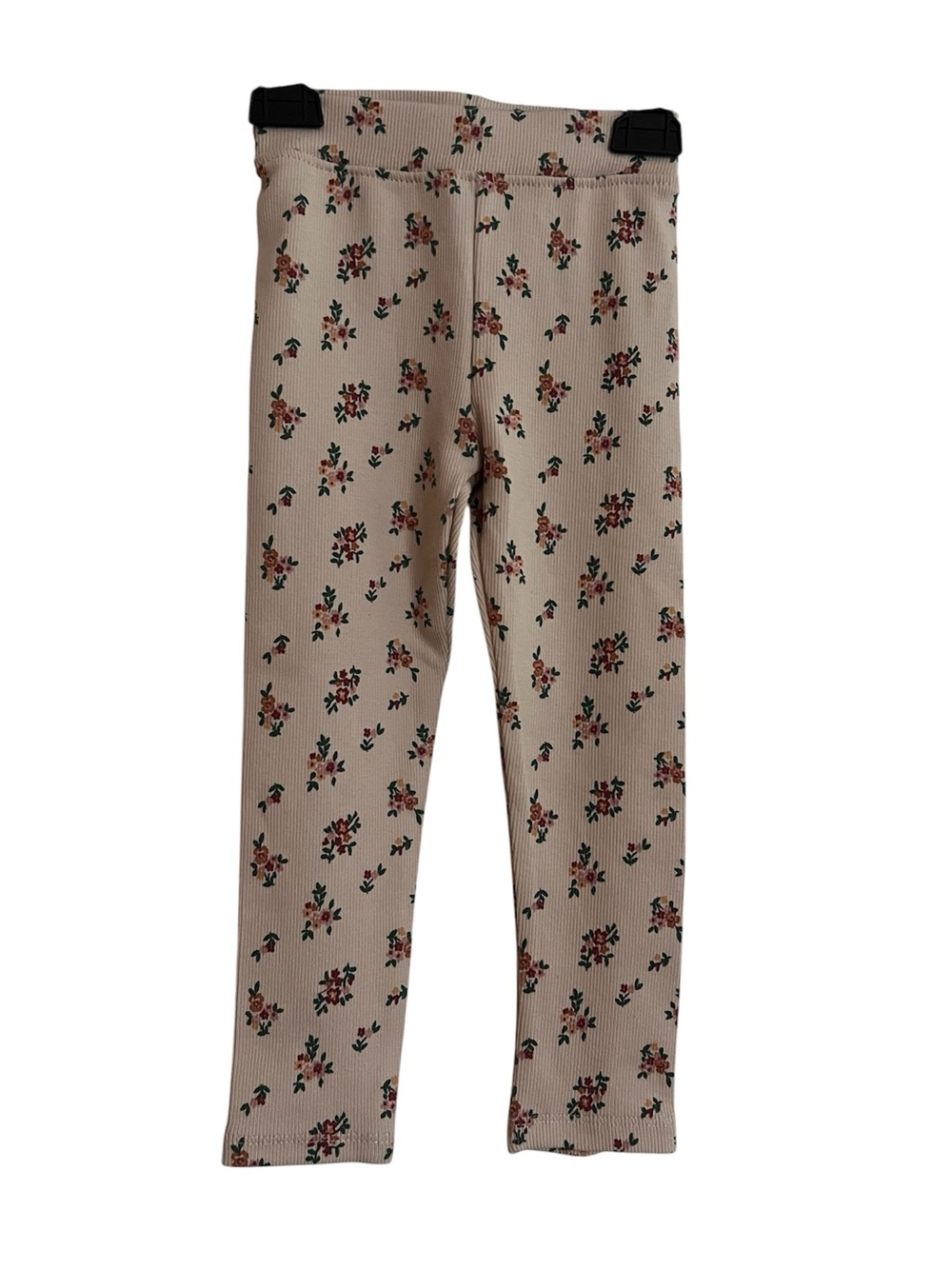 NWT Zara Floral Ribbed Leggings